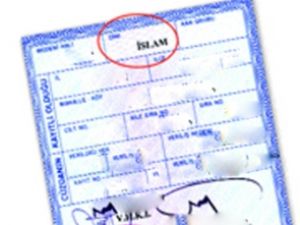 Artık Kimliğinize İslam yazdırmayabilirsiniz
