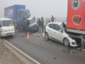 ÜNLÜ İŞADAMI KAZA GEÇİRDİ