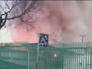 MEKSİKA'DAKİ PATLAMA ANI KAMERALARDA