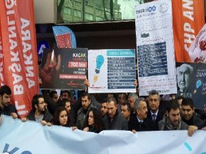 ANKARA'DA ELEKTRİK FATURASI İSYANI