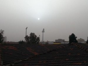 İZMİR'DE TUHAF GÖRÜNTÜ