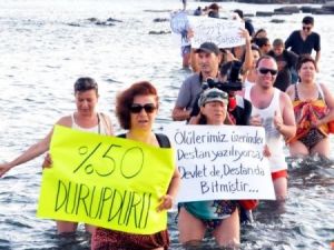 'Ne yapıpdurun, denizde durupdururum'