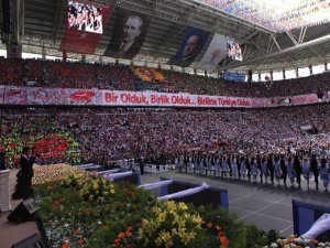 AKP KONGRESİNDE TAYYİP ERDOĞAN SÜRPRİZİ