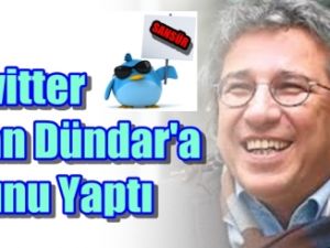 Twitter Can Dündar'a Bunu Yaptı