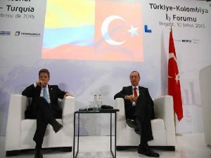 ERDOĞAN'A KOLOMBİYA'DA GALATASARAY EFSANESİ SÜRPRİZİ