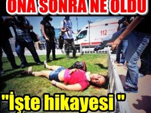 Direnişin İlk Günü Başına Gaz Bombası Gelen Yabancı Kıza Ne Oldu ?