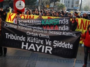 EZELİ RAKİPLERDEN ÖZGECAN EYLEMİ