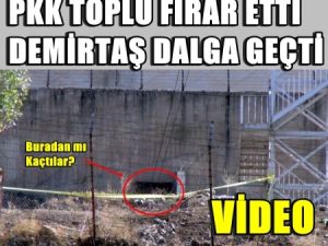 PKK'lllar Toplu Firar Etti Yol Kesti Demirtaş Dalga geçti