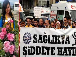 HAMİLE ACİL YARDIM GÖREVLİSİNE TEKMELİ SALDIRI