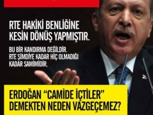 Erdoğan "Camide İçtiler" Demekten Neden Vazgeçmez?