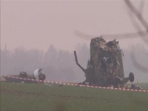 HASTA TAŞIYAN HELİKOPTER DÜŞTÜ 7 KİŞİ ÖLDÜ