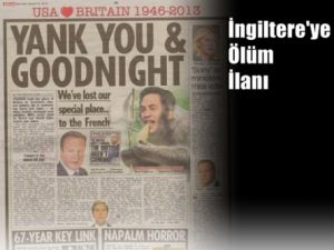 İngiltere İçin Ölüm İlanı
