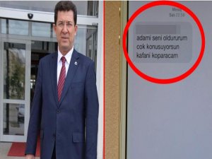 AKP'Lİ MİLLETVEKİLİNE ÖLÜM TEHDİDİ