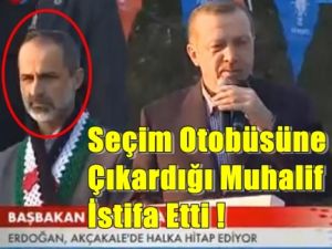 Erdoğan'ın Desteklediği Muhalif İstifa Etti