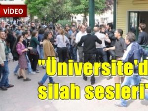 Üniversitede silah sesleri!