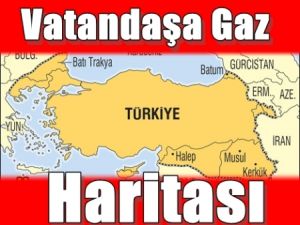 Milliyet'ten Vatandaşa Gaz Verme Haritası