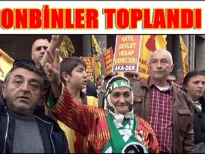 Alevilere Onbinler Destek Verdi