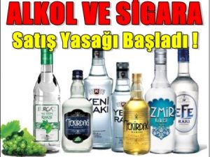 Dört Esnaftan Biri Alkol ve Sigara Satamayacak !