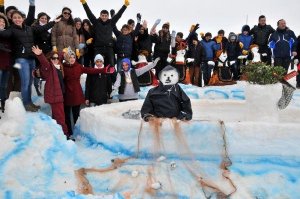 DÜNYA KARDAN ADAM REKORU TÜRKİYE'DE