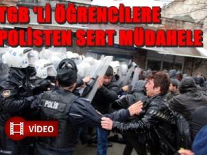 Polis Biber Gazı Sıktı,TGB'liler Limon Dağıttı