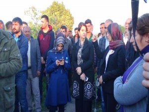 ÇATIŞMADA ÖLEN PKK'LININ CENAZESİNDE OLAY ÇIKTI