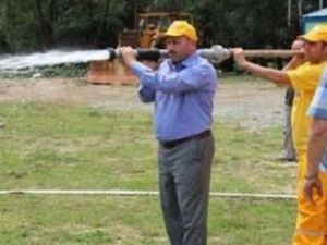 Yangın ekibi göreve hazır