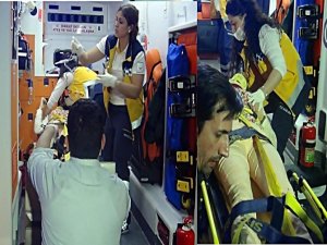 TRAMVAYIN ALTINDA KALAN GENÇ KIZIN AYAĞI KOPTU