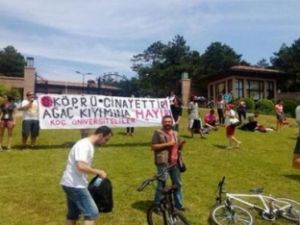 Bisiklete karşı TOMA!