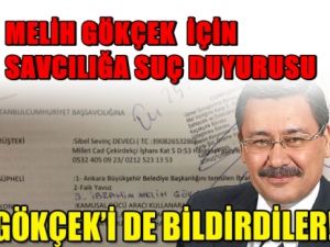 Gökçek hakkında Suç Duyurusu