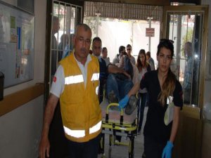 MÜTEAHHİTİN OĞLU İŞÇİLERE KURŞUN YAĞDIRDI 4 İŞÇİ YARALI