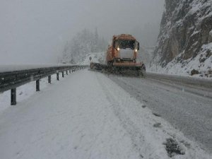 22 NİSAN VE ANTALYA YOLU KARDAN KAPANDI