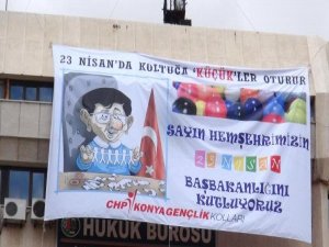 CHP'DEN DAVUTOĞLU'NA  23 NİSAN ŞOKU