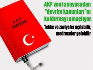 Tekke ve zaviyeler açılabilir, medreseler gelebilir