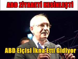 Kılıçdaroğlu 30 Kasım'da ABD'ye Gidiyor