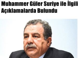 İçişleri Bakanından Suriye Açıklaması