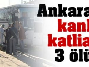 Ankara'da kanlı katliam!