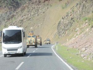 ŞIRNAK'TA ASKERİ YIĞINAK BAŞLADI