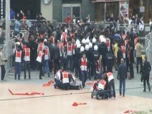 TKP'LİLER TAKSİM'E BÖYLE DALDI