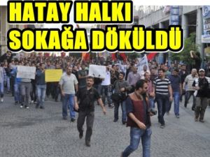 Hatay Halkı Ayaktay'dı Medya Yasağa Uydu