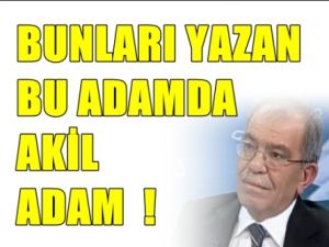 Bunları Yazanda Akil Adam !