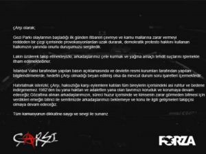 Çarşı'dan Kamuoyuna Duyuru