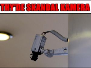 THY'de Kamera Skandalı