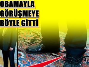 Obamayla Görüşmeye Lastik Ayakkabıyla Gitti