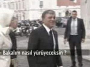 Abdullah Gül'den Hayrunnisa Gül'e 'Bakalım nasıl yürüyeceksin'