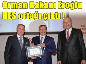 Bakan Eroğlu, HES şirketlerinin ortağı çıktı!