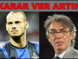 Wesley Sneijder'e İnter Başkanından Uyarı !