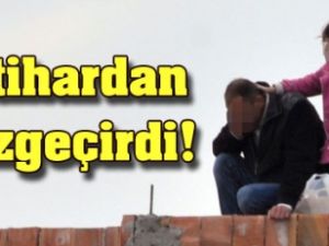 İntihardan kızının titremesi vazgeçirdi