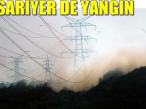 Sarıyerde Tehlikeli Yangın