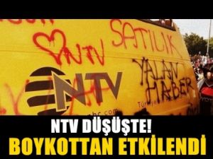 NTV düşüşte, boykottan etkilendi