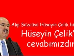 TGB'den Hüseyin Çelik'e Kapak Sözler!